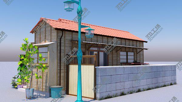 images/goods_img/20210312/3D Japanese Little House/2.jpg
